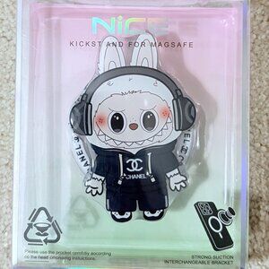 Labubu Popgrip cell phone grip kickst & magsafe